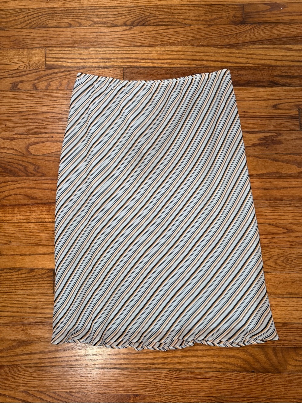 Caslon 100% Silk Midi Skirt